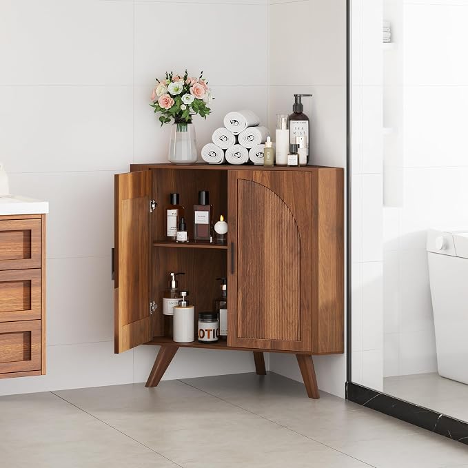 BERRYMERRY Fluted Corner Cabinet - Image 8