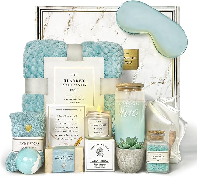Get Well Soon Gift Baskets For Women, Care Package, Sympathy Gifts, Condolences by Unknown