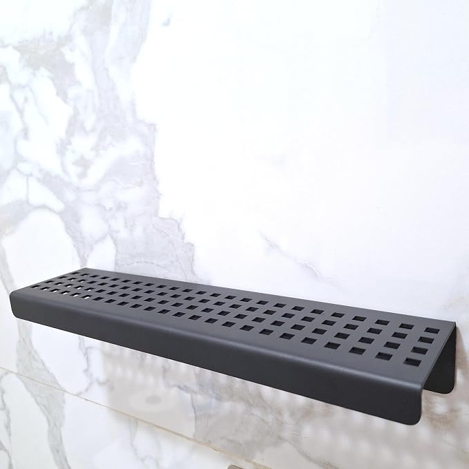 SereneDrains 316 Stainless Steel Rectangle Shower Shelf Traditional Square - Image 3