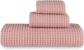 sea me at home Waffle Bath Sheet Set, 100% Turkish Cotton, Includes 1 Bath Sheet by seameathome