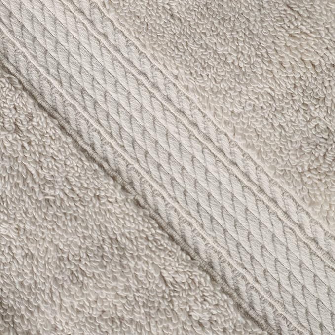 Superior Egyptian Cotton Pile Hand Towel Set of 4, Ultra Soft Luxury Towels - Image 3