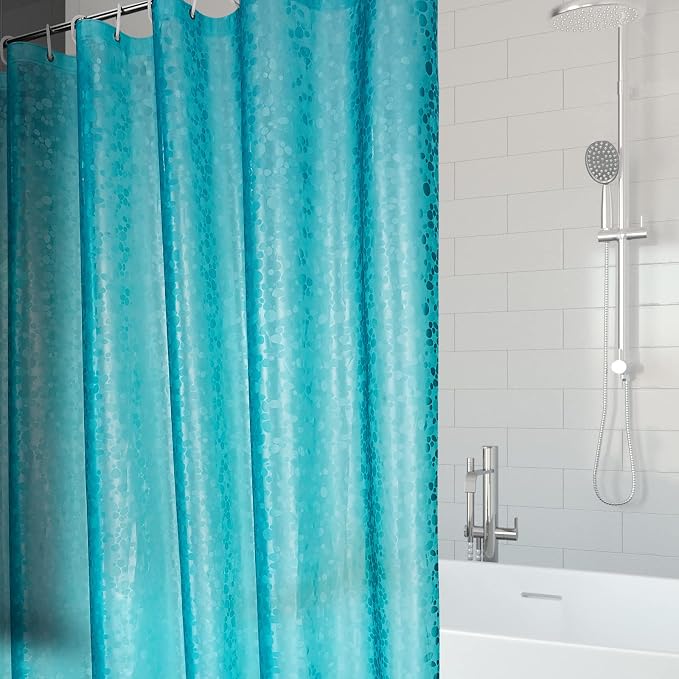 Bostofy Shower Curtain Liner Heavy Duty EVA, Waterproof Shower Liner - Image 9