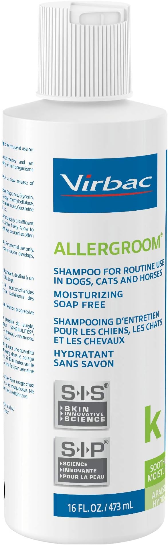 Virbac Allergroom Pet Shampoo For Dogs, Cats & Horses - Image 5