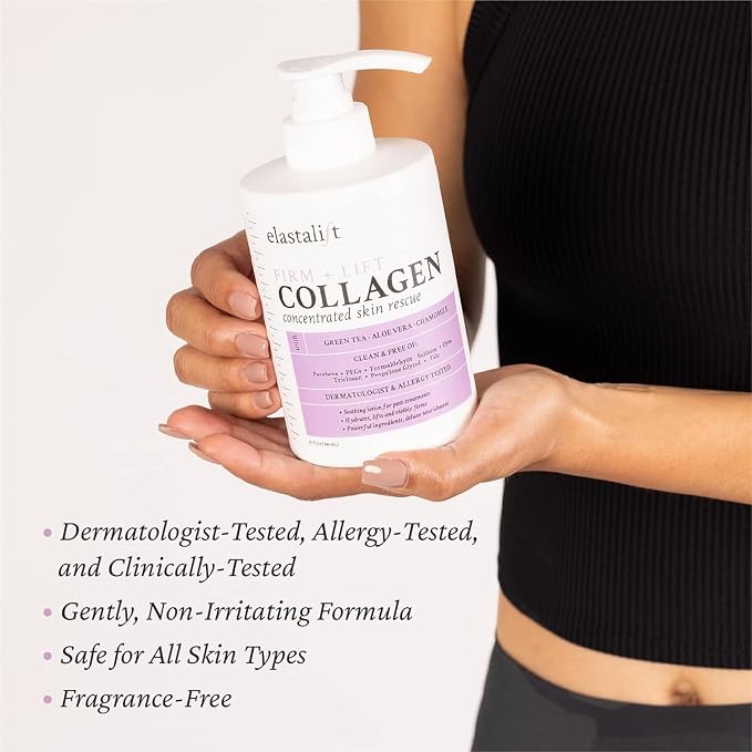 Elastalift Collagen Cream + Manuka Honey Cream Body Lotion & Face Moisturizer - Image 6