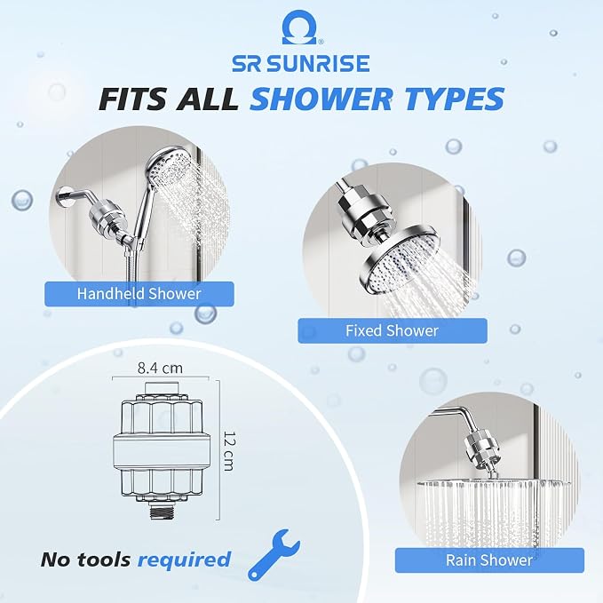 20-Stage Shower Filter-Shower Head Filter - Image 2