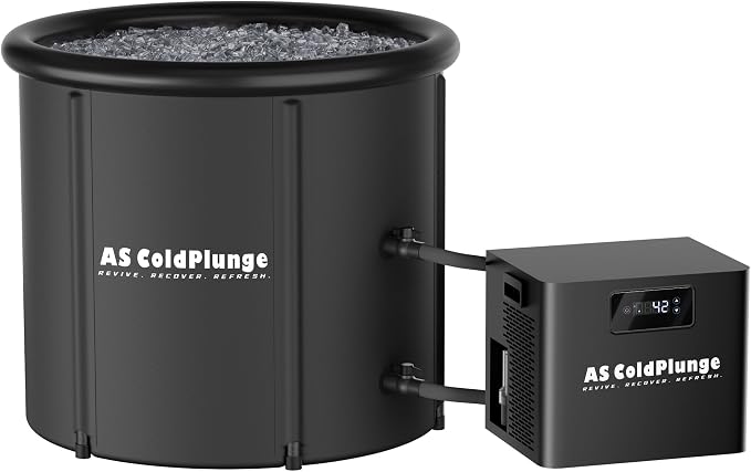 Ice Bath Chiller & Cold Plunge Tub Kit, 1/3HP Cold Plunge Chiller by ASColdPlunge