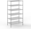 24" Deep x 42" Wide x 74" Height Wire Shelving Kit | 6-Tier | NSF Commercial by Regal+Altair