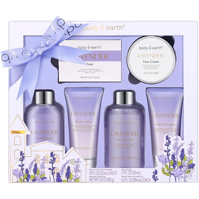 BODY & EARTH Bath and Body Gift Set by BODYEARTH