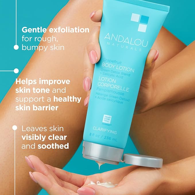Andalou Naturals Body Lotion, Clarifying Grapefruit Skin Care, Lightweight - Image 2
