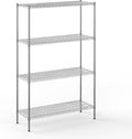 18" Deep x 48" Wide x 74" Height Wire Shelving Kit | 4-Tier | NSF Commercial by Regal+Altair