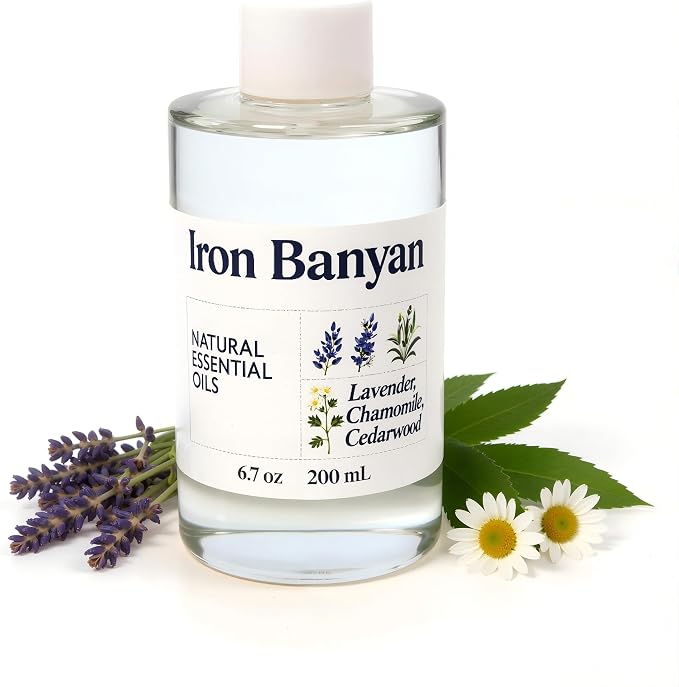 Lavender Chamomile Cedarwood Essential Oil Blend by Iron+Banyan