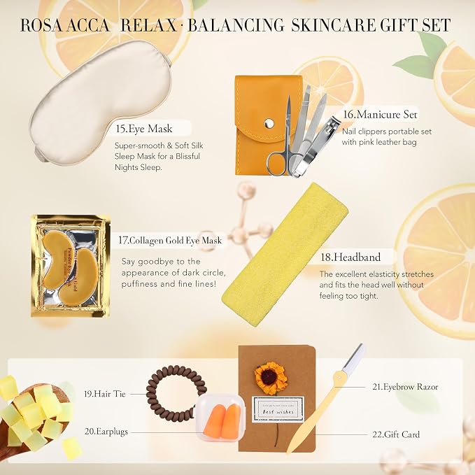 Skin Care Set for Women & Men, Self Care Pamper Set, Birthday Gifts, Face Cream - Image 4