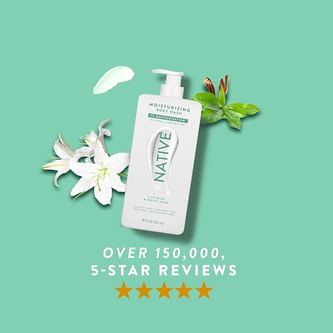 Native Moisturizing Body Wash Contains Naturally Derived Ingredients | - Image 6