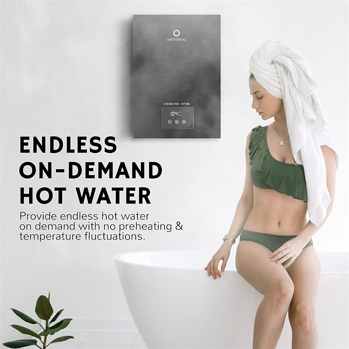 Airthereal Electric Tankless Water Heater 18kW, 240Volts - Image 2