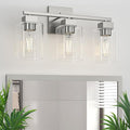 Espird Brush Nickel Bathroom Vanity Light by Espird