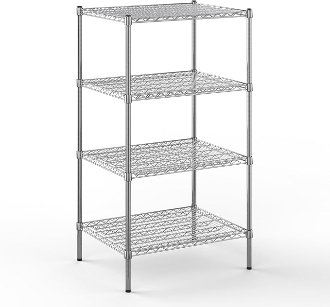 24" Deep x 30" Wide x 54" Height Wire Shelving Kit | 4-Tier | NSF Commercial by Regal+Altair