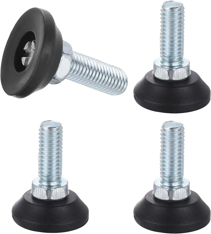 uxcell 3/8"-16 Thread Furniture Feet Levelers by uxcell
