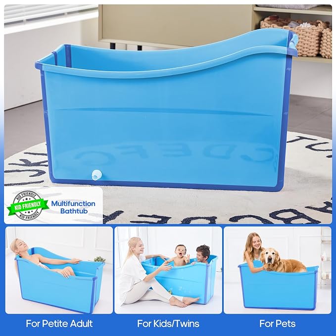 Collapsible Baby Bathtub Foldable Bathtub - Image 7