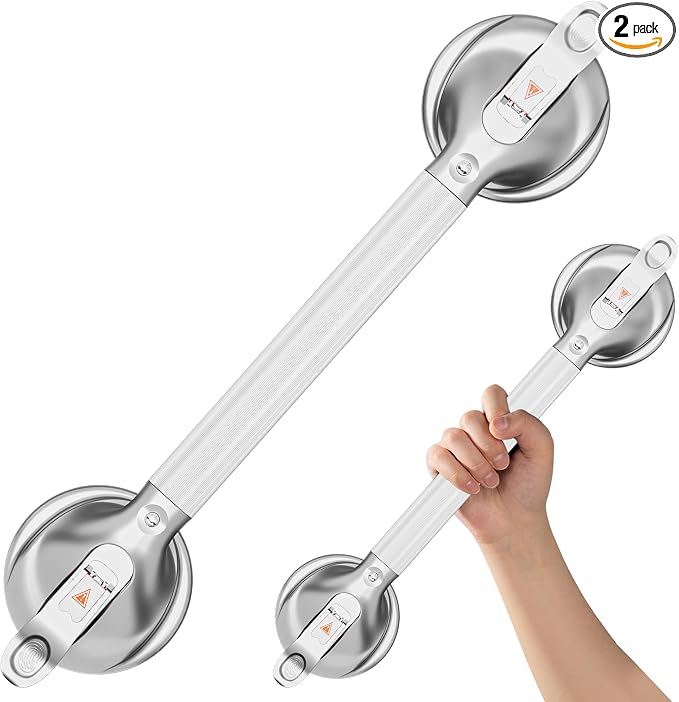 DAILYLIFE Grab Bars for Bathtubs and Showers, 21 inch Shower Handles for by DAILYLIFE