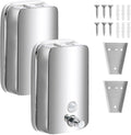 2 Pack 1000ml Hand Soap Dispenser, Commercial Soap Dispenser Wall Mounted by Unknown