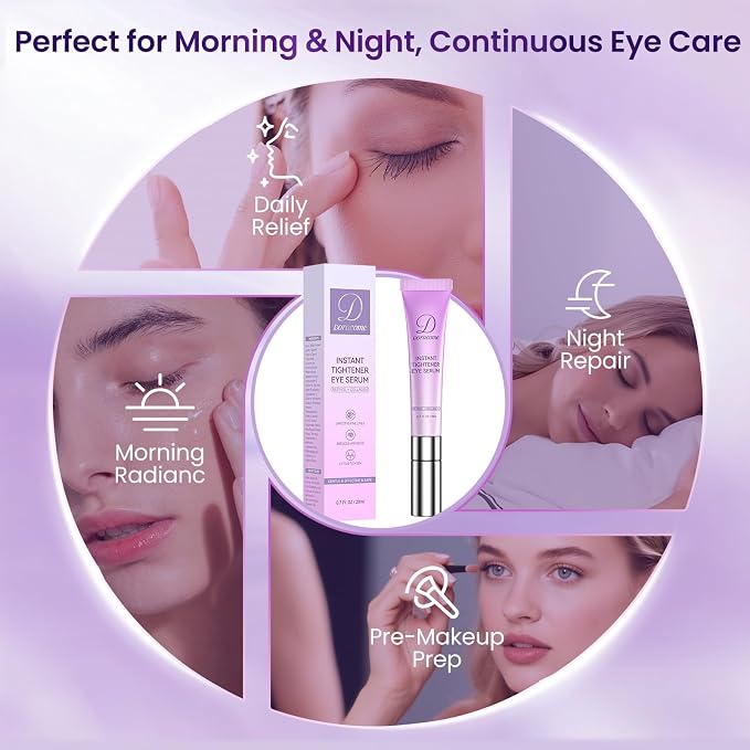 Caffeine & Retinol Eye Serum – Hydrating Under Eye Serum to Help Reduce the - Image 6
