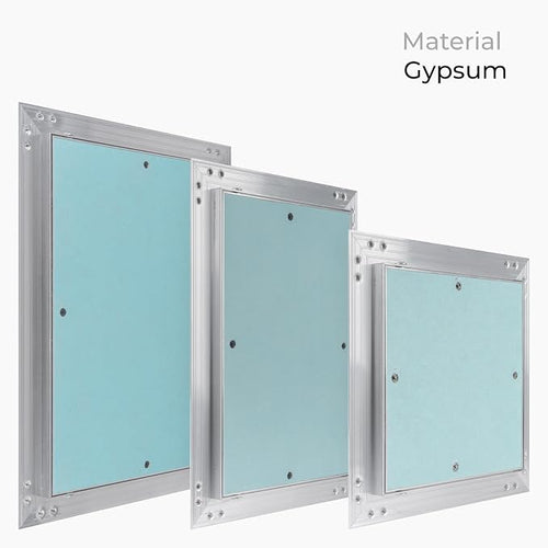 12" x 12" Drywall Access Panel – Waterproof Aluminum Frame Gypsum Hatch – Wall - Image 2