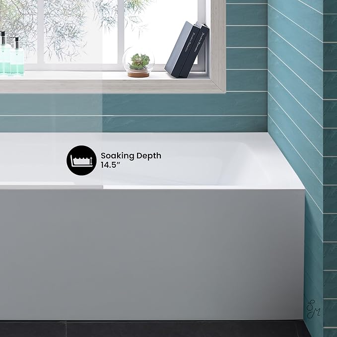 Swiss Madison Well Made Forever SM-AB543 Voltaire Alcove Tub - Image 5