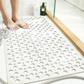 Extra Large Shower Mat Non Slip, 47 * 31 Inch Bath Mat by Tiamo