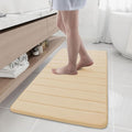 Buganda Memory Foam Bath Mat, Ultra Soft and Non-Slip Bathroom Rugs, Water by Buganda