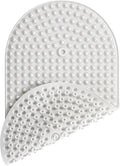 Silicone Bath Mat for Tub Non Slip, Bubble Massage Anti Slip Shower Mat by joiyota