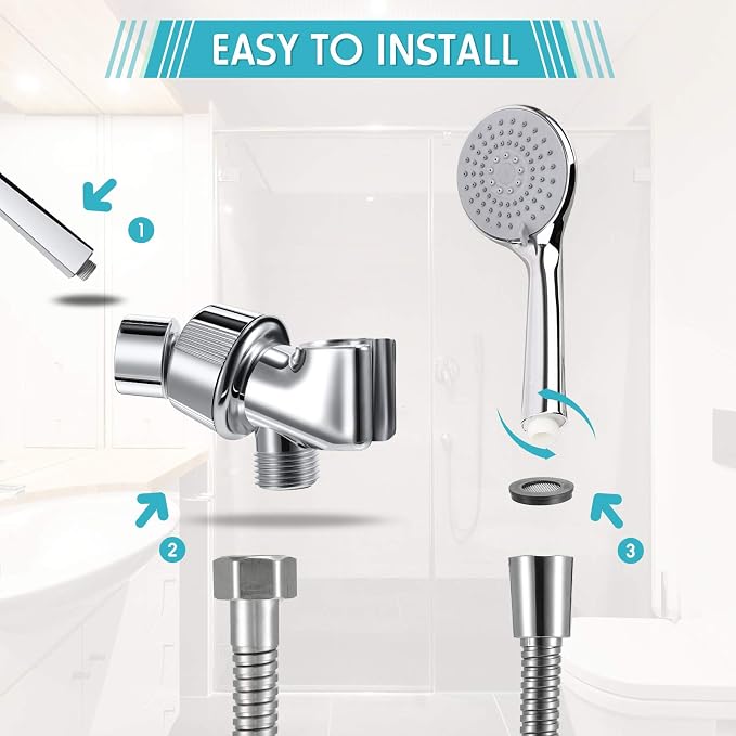 Mimorou 79 Inch Stainless Steel Shower Hose - Image 5