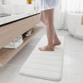 Buganda Memory Foam Bath Mat, Ultra Soft and Non-Slip Bathroom Rugs, Water by Buganda