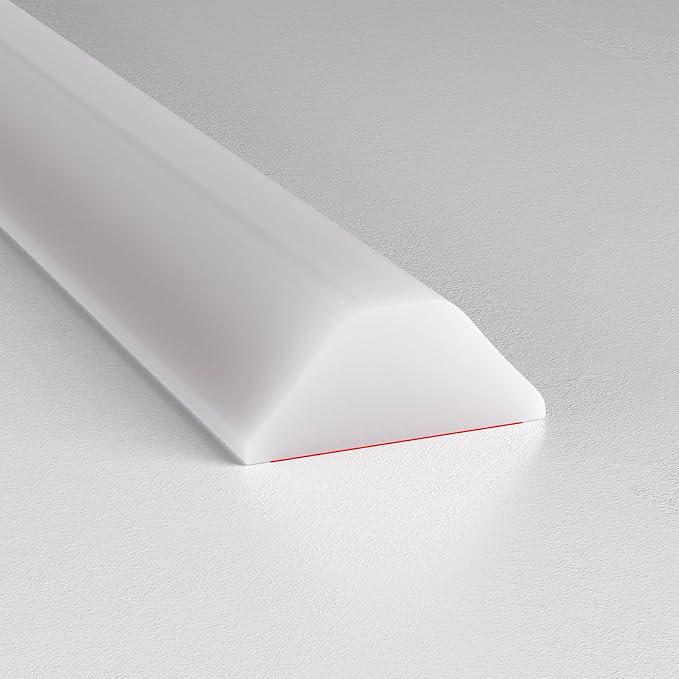 Collapsible Shower Threshold Water Dam, Shower Door Water Dam Barrier, Dry and by Risunpet