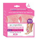 Spongables Pedi Scrub Foot Exfoliating 20+ Wash Sponge by Spongeables