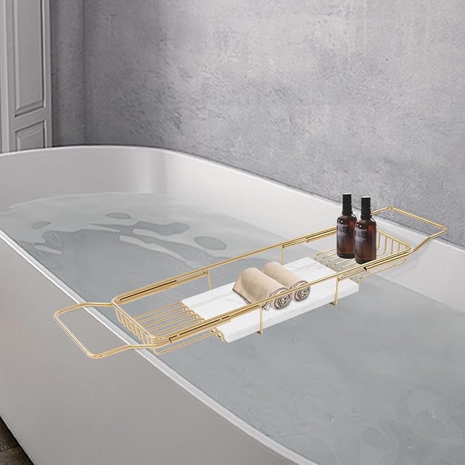 Bath Tub Tray Expandable Bathtub Tray 26.77-35.43 in, Bathtub Trays - Image 6