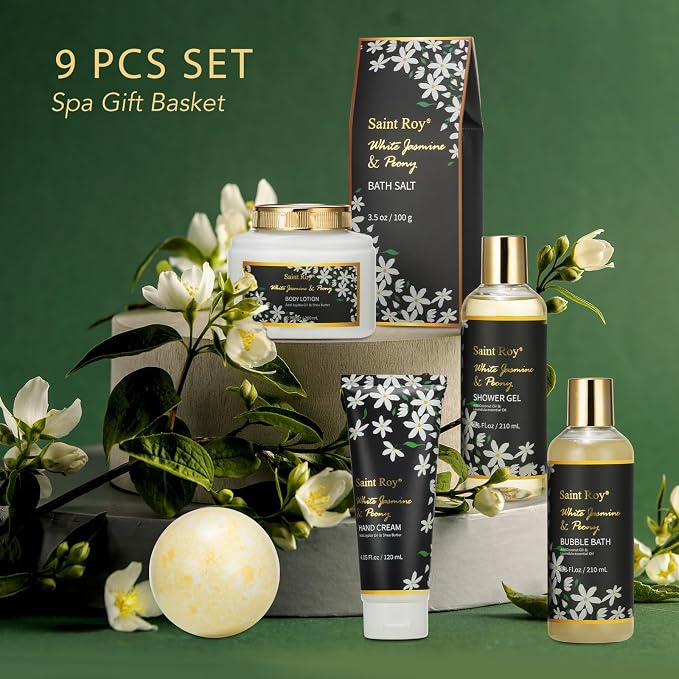 Spa Gift Basket Set for Woman, Bath and Body Gift Basket for Women Gifts - Image 2