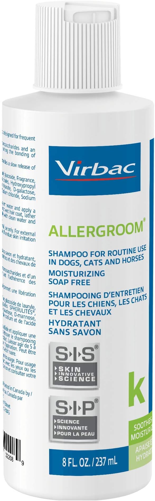 Virbac Allergroom Pet Shampoo For Dogs, Cats & Horses - Image 3