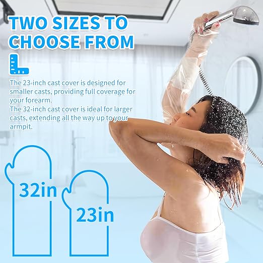 FRONTLINE Arm Cast Covers for Shower Adult Waterproof Cast and Wound Protector - Image 3