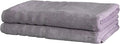 Mosobam Luxury Turkish Towels Set of 2 Bath Sheets 35X70 Lavender Aura 700 GSM by Mosobam