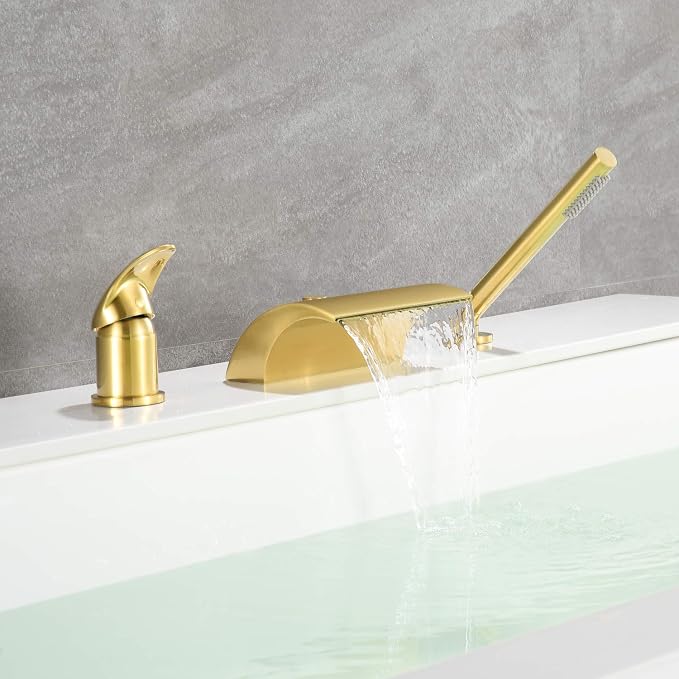 sumerain 3 Hole Roman Tub Faucet - Image 4