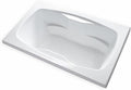 Carver Tubs - AR6042 - Modern Acrylic Fiberglass Soaking Bathtub - w/Spacious by CarverTubs