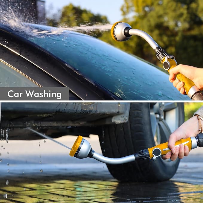 RESTMO Watering Wand Heavy Duty, Metal Garden Hose Wand - Image 5