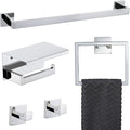 Bathroom Towel Bar Set Toilet Paper Holder by TNOMS