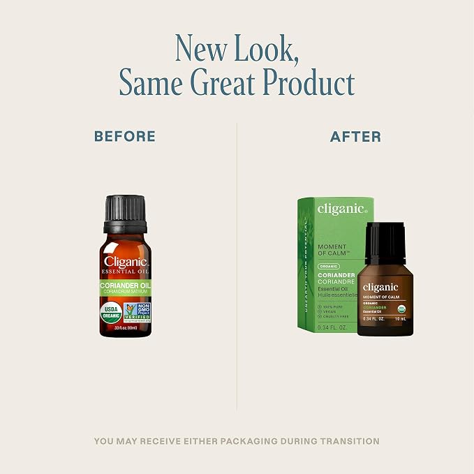 Cliganic Organic Coriander Seed Essential Oil, 100% Pure Natural - Image 2