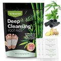 50 Pack Foot PadsNatural Ginger Wormwood Bamboo Vinegar Foot Care Patch by XIWEIOOFOOTSOAK