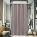 AooHome Fabric Solid Shower Curtain Liner by AooHome