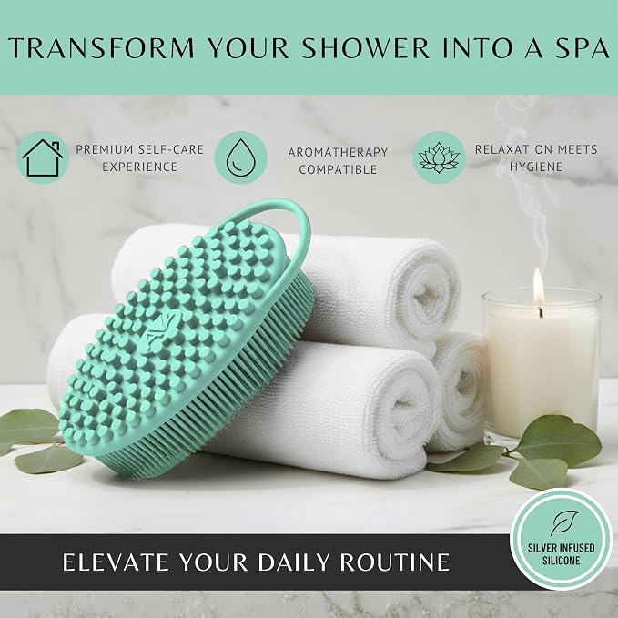 Silicone Body Scrubber for Shower - Image 7