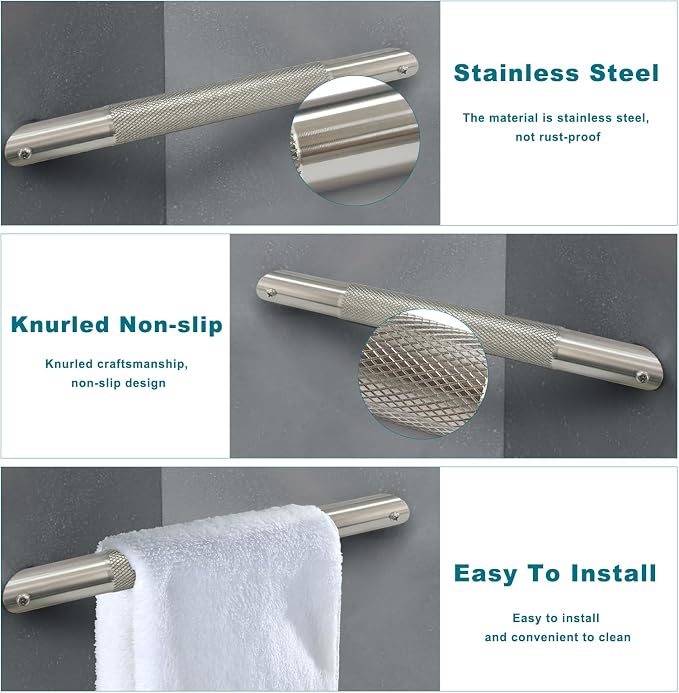Shower Foot Rest for Shaving Legs Shower Foot Stool- Wall Mounted Bathtub Foot - Image 2