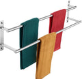 KOKOSIRI Bathroom Towel Racks 32 Inch Double Towel Bars Bath Towel Holder Towel by KOKOSIRI