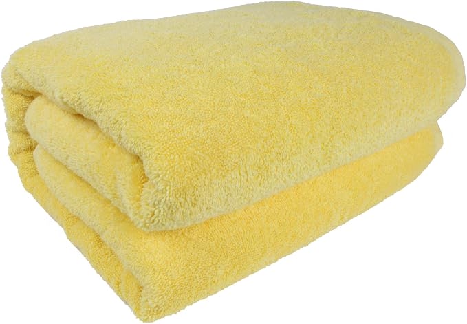 SALBAKOS 100% Turkish Cotton Jumbo Bath Sheet Towel Oversized 40x80 inch | by SALBAKOS